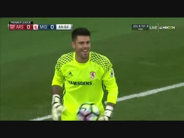 【EPL第9節】アーセナルvsミドルズブラ ハイライト