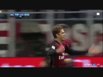 【注目の一戦】第09節 ACミラン vs ユベントス【セリエA16/17】