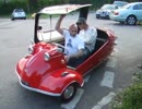 形がユニークな車　メッサーシュミット・KR200