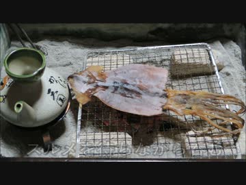 スルメを炙る【長火鉢とおっさん２】