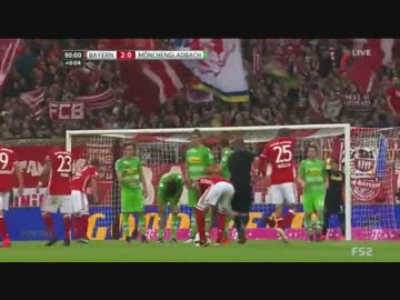 ≪16-17ブンデス：第8節≫ バイエルン・ミュンヘン vs ボルシアMG