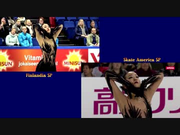 浅田真央 「Ritual Dance」 SP＋FS ＆ Finlandia杯とSkate America杯の同時再生