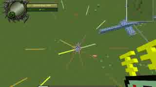 照射型レーザーを回転刺せたら綺麗だった【JointBlock】【Minecraft】