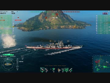 【WoWs】テスト動画【愛宕】