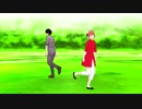 【MMD銀魂】　トシと神楽でshake it !　【マヨッチャイナ】