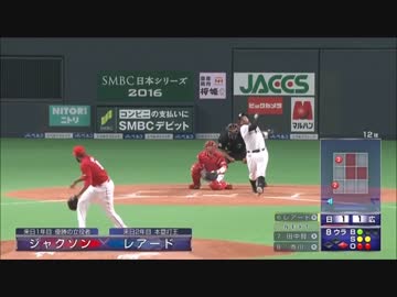 日本シリーズ・G4 レアード決勝点