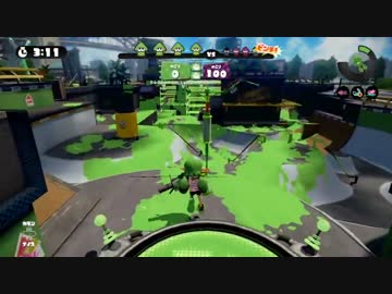 【スプラトゥーン】96ガロンデコ 39 後半【S+99】