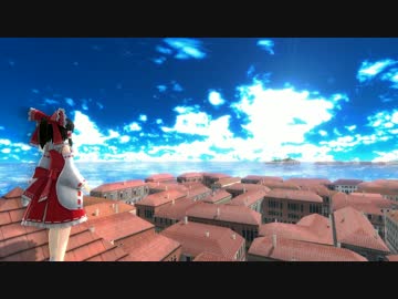 【東方MMD】弾幕チームバトル　1話