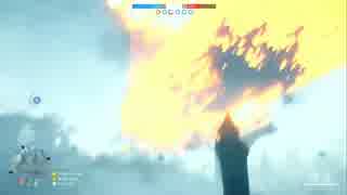 燃え盛る飛行船！BF1実況プレイ