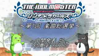 ～第1回 デレマス楽曲総選挙～ 中間発表 #8 1位票率 BEST30