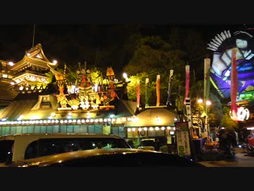 VFR800 山口県 岩国市・周南市方面 単独ナイトツーリング(試 高画質再UP)