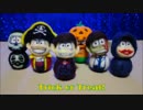 【羊毛フェルト】ハロウィン仮装六つ子を作ってみた