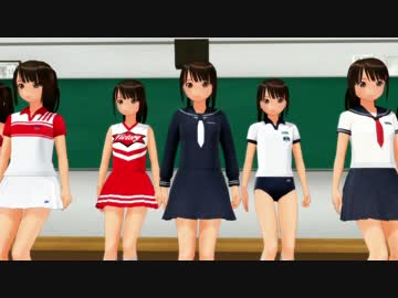 【MMD】てとらさんでSting（腰エロ）