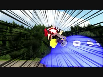 【東方MMD紙芝居】門番と裸の狼