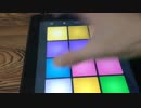 iPadアプリ演奏 PIXEL BEATS