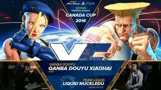 CanadaCup2016 スト5 WinnersFinal Xiaohai vs NuckleDu