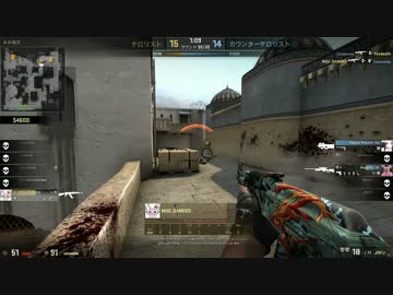 【Counter-Strike】ダメ子のへたれプレイ CS:GO編⑬【Global Offensive】