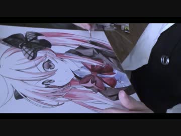 木星在住、手書き水彩イラスト【DEAD OR SCHOOL】