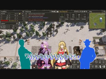 【Banished】ゆかり村長とマキ助役で60年で10000人村 part4_前半