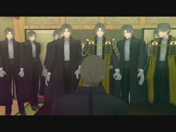 [MMD総統閣下]長谷部総統が花丸本丸にお喜びです[刀剣乱舞]