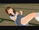 【MMD】おかっぱLong眼鏡っ子てとらちゃんが風吹く和室でお昼寝から目覚め