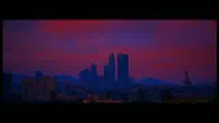 【GTAV】ロスサントスの夜景/タイムラプスっぽくした。