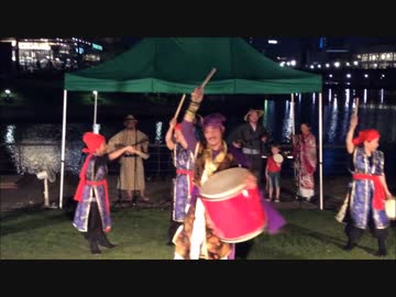 富山環水公園ビアガーデンマジックアワー2016
