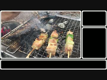炭火でデイキャンプ
