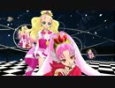 【MMDプリキュア】キュアフローラとスカーレットでKiss Me 愛してる