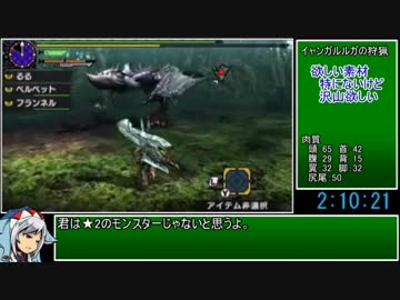 【ゆっくりMHX】集会所ソロRTA_part3