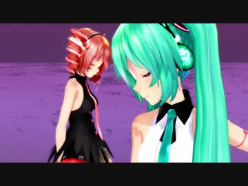 Tda式改変ミク＆テトえんじぇぅccvで「Reboot」