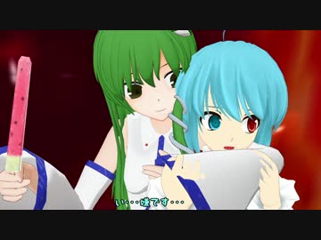 【東方MMD】小傘のスイカバー！ゆるふわ味