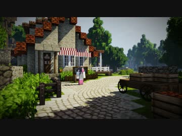 【Minecraft】まちつく のんびり街を作っていくよ Part:9【ゆっくり】