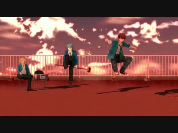【MMDあんスタ】守沢千秋と瀬名泉でジャバヲッキー・ジャバヲッカ