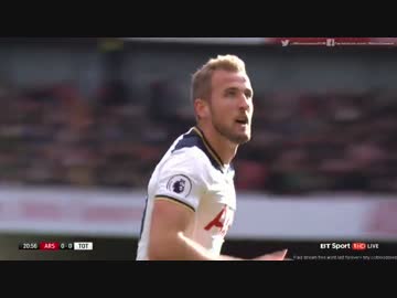 【EPL第11節】アーセナル vs トッテナム ハイライト