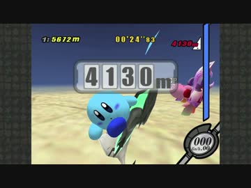 カービィのエアライド 目的も無くシティトライアルをやる Part.1