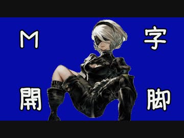 最新作！ニーアM字開脚について考察する【NieR Automata】