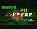 【Minecraft】エンドラ冒険記#11　feat.カミカミ職人