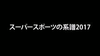 スーパースポーツの系譜2017