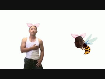 女の子のスズメバチに刺されるゆうさく