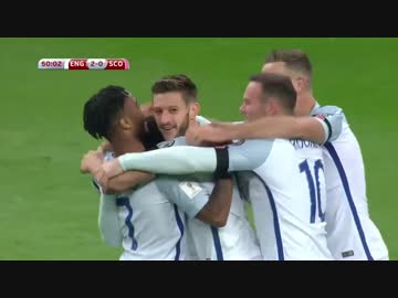 【W杯欧州予選】イングランドvsスコットランド ハイライト