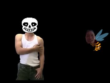 スズメバチに刺されるSans