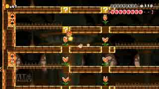 【マリオメーカー実況:21】世界で２番目に長いスピードラン！？250秒