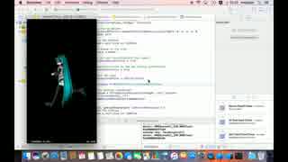 【Xcode】iPhoneでMMDモデルを表示する方法【MMD】
