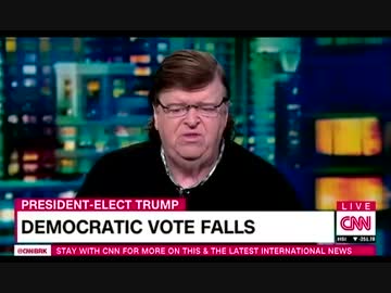 Trump抗議デモに参加し抵抗を呼びかける映画監督マイケル・ムーアw