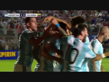 【W杯南米予選】アルゼンチンvsコロンビア ハイライト