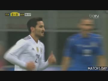 【国際親善試合】イタリアvsドイツ ハイライト