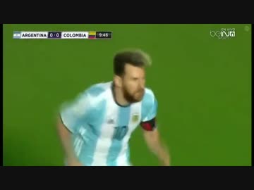≪2018W杯南米予選：第12戦≫ アルゼンチン vs コロンビア （2016年11月15日）