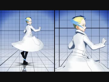 【MMD】自作のアクロマモデル