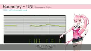 【UNI】 公式Sample曲 - Boundary 【韓国語VOCALOID】